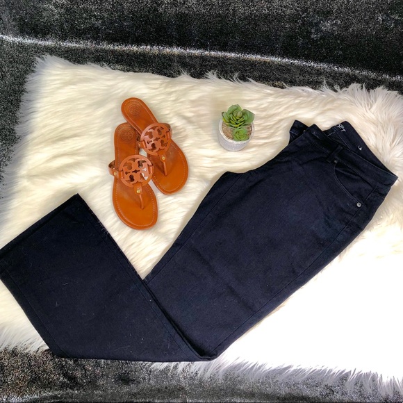 Anne Taylor LOFT dark jeans - Picture 1 of 4